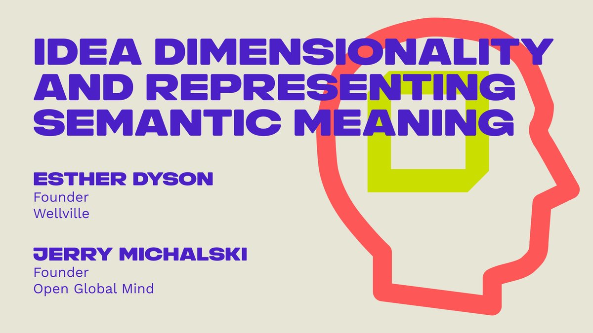 How do ideas - and the human brains that make and hold them - interact? <a href="/edyson/">Esther Dyson</a> and <a href="/jerrymichalski/">Time for good trouble 🇺🇦</a> will be at our Render conference on 8/16 to talk about how to make ideas collaborative. 

Use the promo code TOOLS25 for 25% off in-person tickets. betaworks.com/event/render-t…