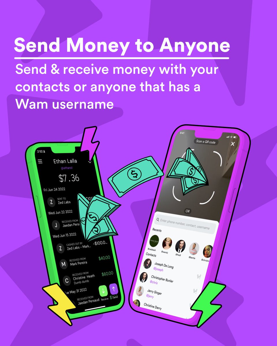 wam_now's tweet photo. Wam to you ⬅️

Wam to them ➡️

Wam to everybody ↔️

Wam makes it easy to send &amp; receive money, make payments, and grow your business using your smartphone.

Coming soon to a pocket near you 📱

Sign up for early access using the link in bio 👆 https://t.co/jH86rzxpzE
