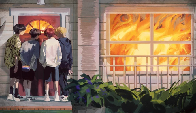 who's a liar #TXTFanart 
