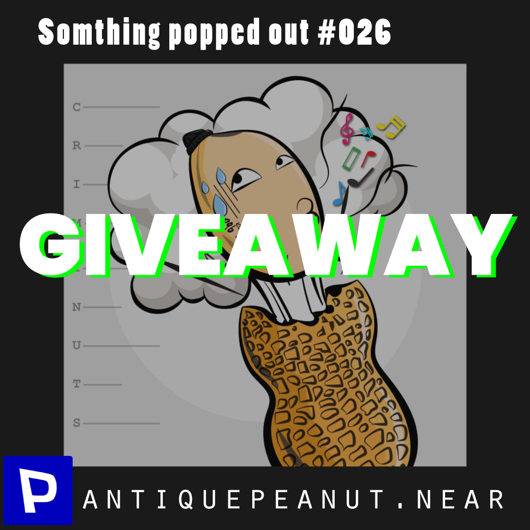 🎉Giveaway🏆 1 Winner
1. Follow <a href="/antiquepeanut/">AntiquePeanut🥜🎨</a> 
2. Like , retweet &amp; Tag 3 friends.
3. Join Discord discord.com/invite/qra2dpR…

Start : 12 AUG 2022, 1PM(UTC) [8 PM (GMT+7)]
End : 13 AUG 2022, 1PM(UTC) [8 PM (GMT+7)]
#NFTCommunity #NFTTHAILAND #NFTJPN #NFTTokyo
#NEARnft #PARASnft
