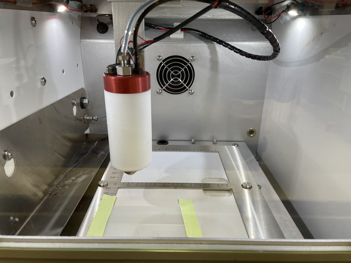 PrenticeLabUF's tweet photo. Welcome to the Twittersphere @HTXImaging! Your M5 Sprayer enables our cutting edge Imaging Mass Spec capabilities. We have more great research coming soon! #ImagingMS https://t.co/8NsqkllqnS