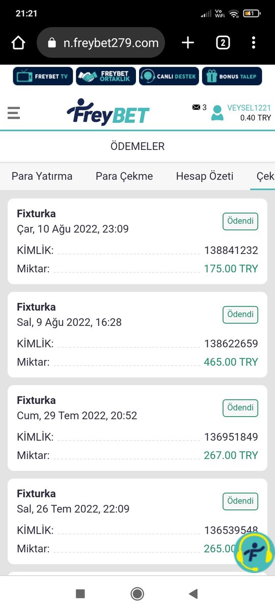 1clkusu's tweet photo. @FreybetSosyal1 teşekkürler freybet https://t.co/1POjSOFgOC
