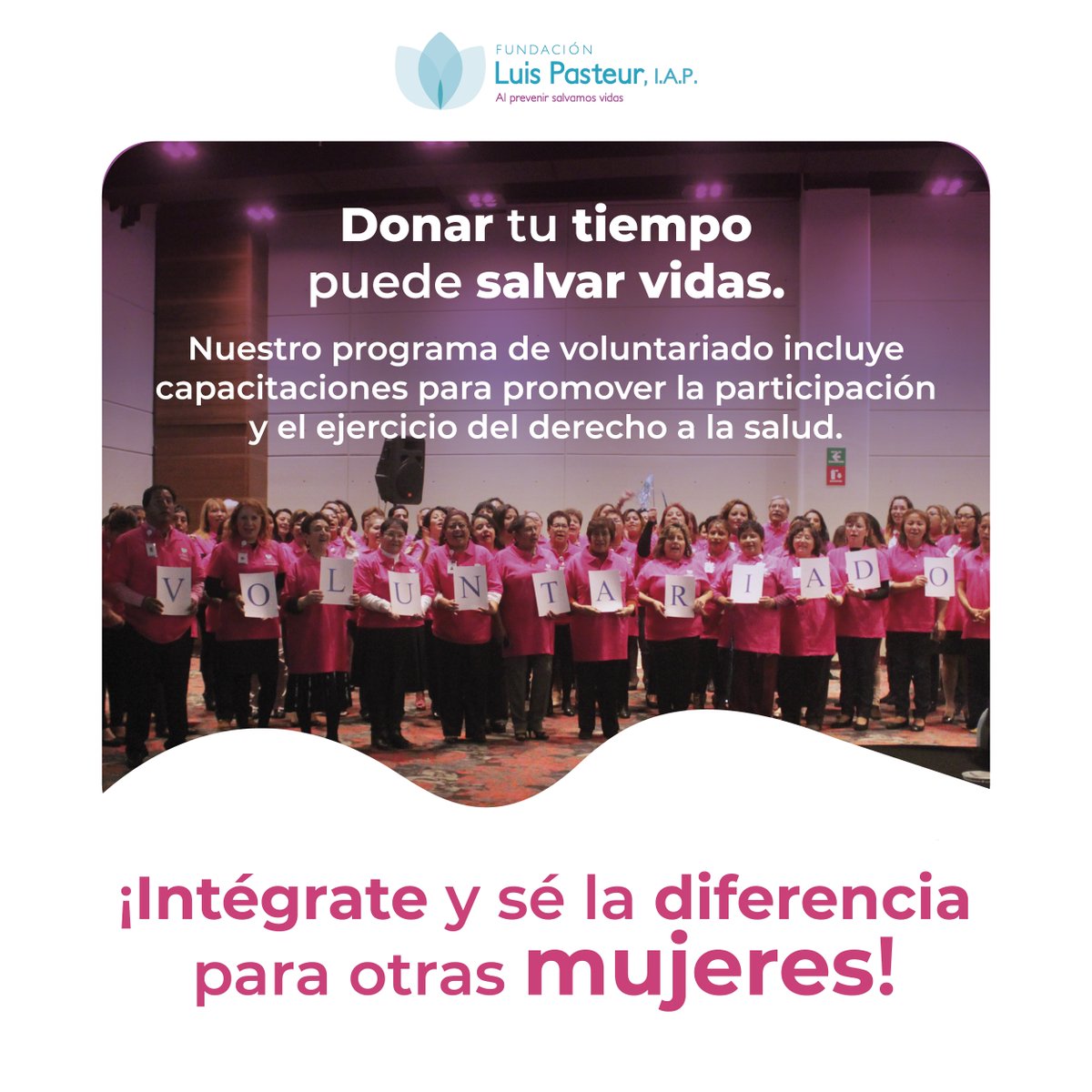 ✨¿Sabías que fuimos acreedores al Premio a la Institución en Fomento del Voluntariado en 2021 de <a href="/Compartir_Mx/">Premios Compartir</a>? ¡Súmate como voluntaria! Sólo ingresa tus datos en nuestra página web fundacionpasteur.org/contacto/
#AlPrevenirSalvamosVidas #VoluntariadoFLP #DeMUJERESParaMUJERES