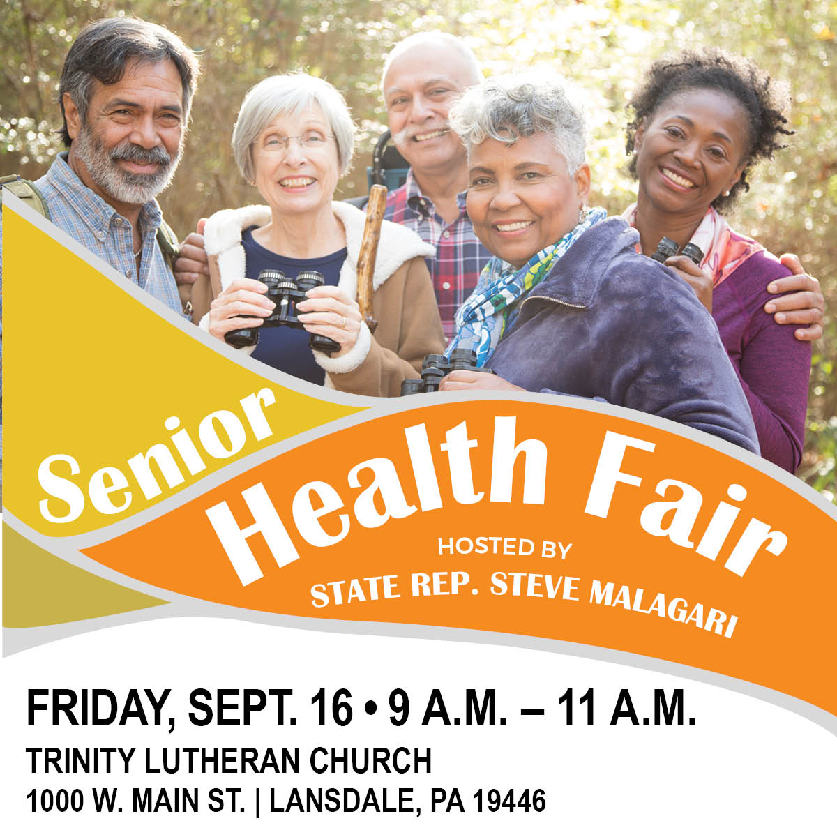 MontcoROD's tweet photo. Come visit us when we're in Lansdale on Friday, September 16! We'll be at @RepMalagari's Senior Health Fair making Veterans IDs and registering homeowners for our free property fraud alert system.
#montcopa #seniorfair #propertyfraudalert #veterans #recorderofdeeds #lansdalepa https://t.co/KDi2F5WDpU