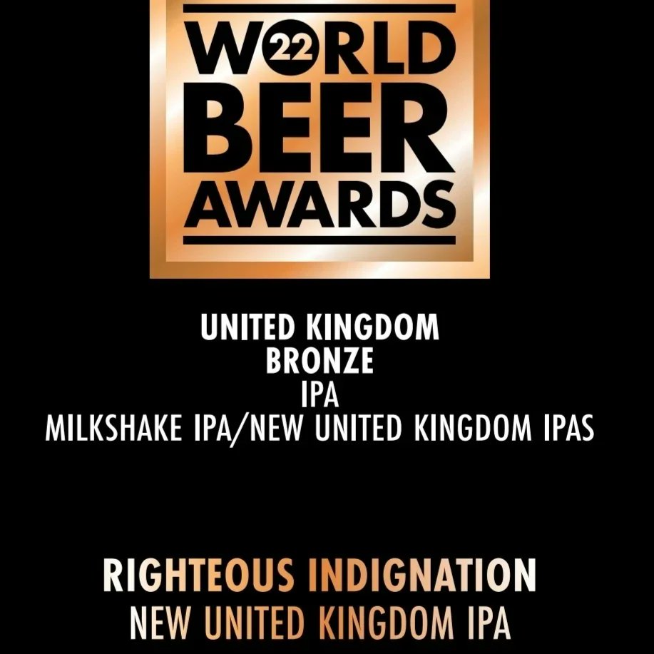 The awards are in and received. It really does give us the boost we all need from time to time to keep it all rocking and rolling. There's plenty more to come from Wilde Child, we can promise you that 🍺🔥🙏💪