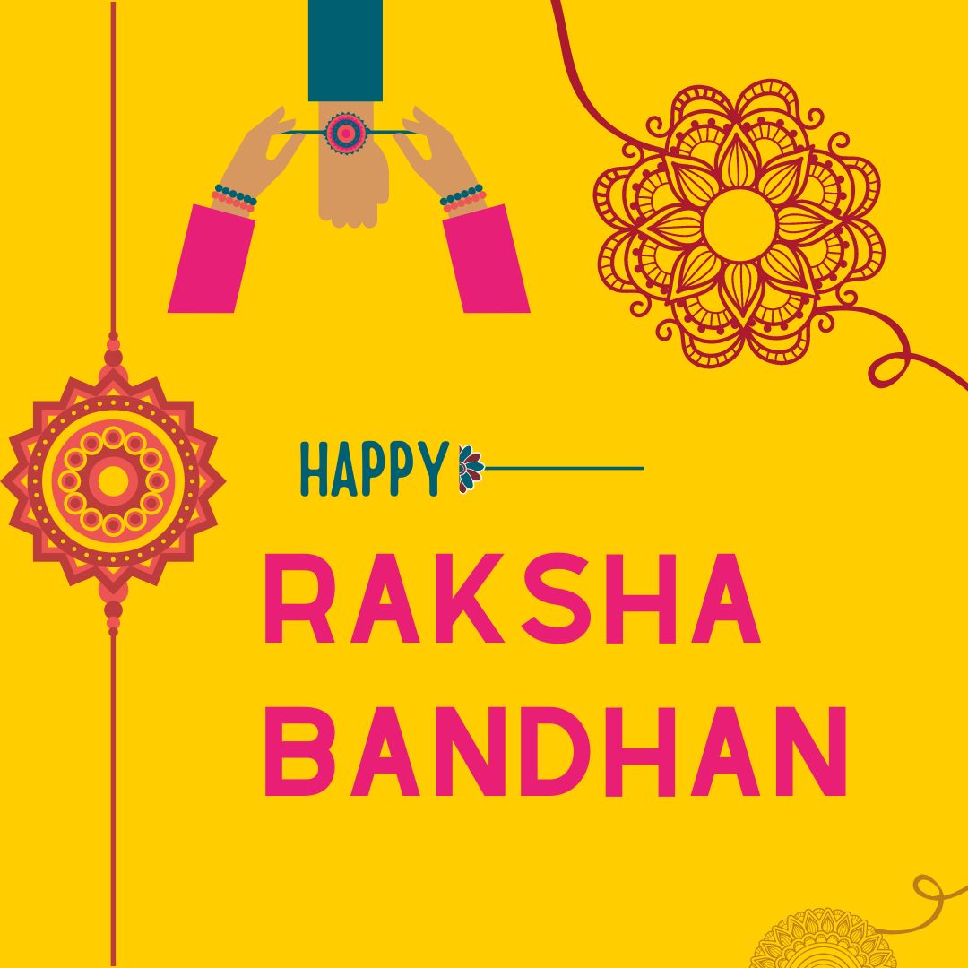 Happy Raksha Bandhan to all who celebrate! Raksha Bandhan is a Hindu holiday honouring the love between brothers and sisters. Typically, sisters will tie a rakhi - or bracelet - around their brothers' wrist. Brothers will then gift their sisters with sweets and gifts!