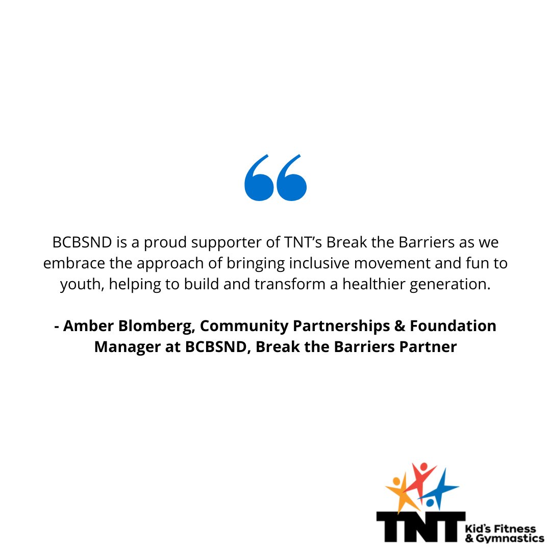 We couldn't do what we do without our incredible partners! ❤️ See what Amber at <a href="/BCBSND/">Blue Cross Blue Shield of North Dakota</a> had to say about their partnership with TNT!

#BreakTheBarriersTNTPartner #FMLovesTNT #BCBSNDCaringFoundation