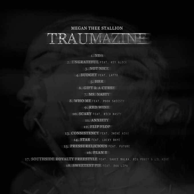 1 pic. Hotties what track y’all claiming from #TRAUMAZINE and use the hashtag https://t.co/GrwePP4oY