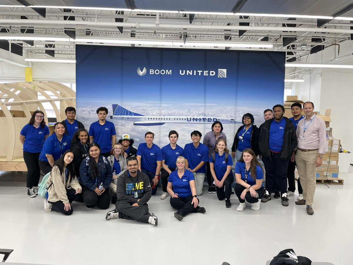 LStepanski23's tweet photo. ORD Summer Associates arriving in DEN this morning to tour Boom.  We invited the DEN Summer Associates to join us.  It was a super awesome, super cool day!! #WeAreUnited @OmarIdris707 @pastamama13 @rickvual @LindaHelto @nelli_jeanne @amgabb @jonathangooda https://t.co/MPzz4KI1DB