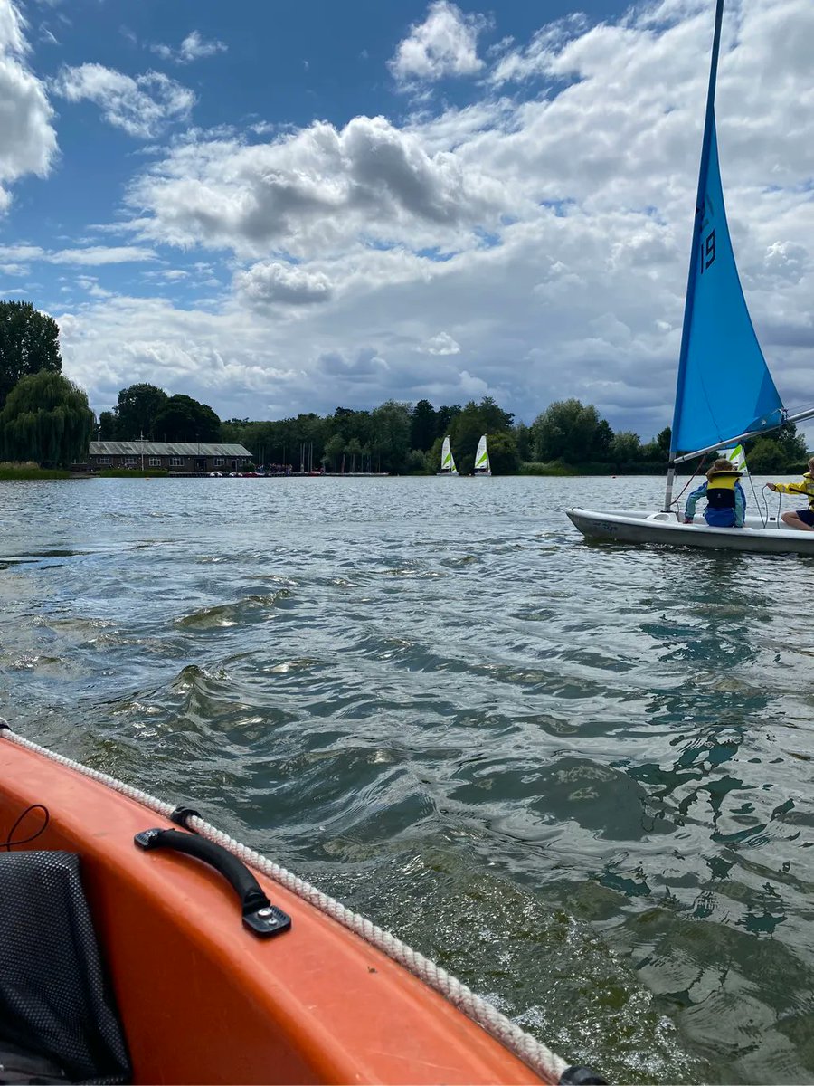 BuryLake's tweet photo. At almost halfway through the summer it's great to see general sailors coming down to practice their skills! https://t.co/7hpURcf80m
