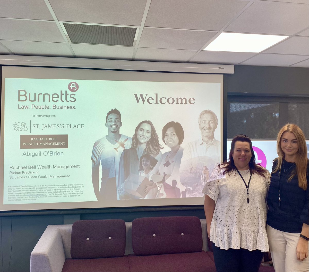 6 financial well-being workshops delivered by @RachaelBell1973 and I at @BurnettsLegal Carlisle office ⭐️ 

It has been an absolute pleasure and we are proud of our partnership on this 🤗 

We are ending a great week, at their Newcastle office tomorrow 😊