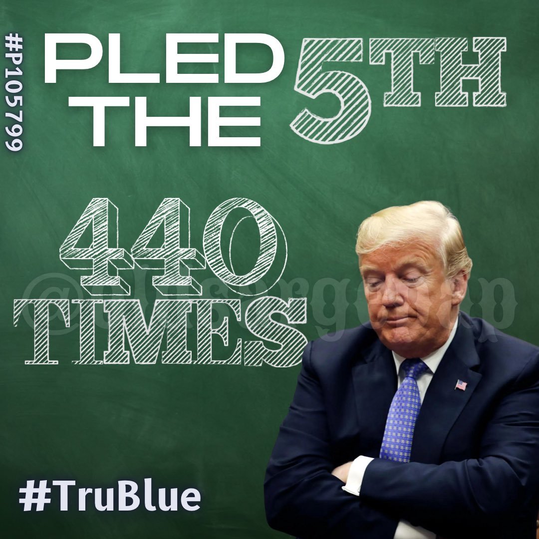 Trump Fifth Amendment 02
#TruBlue Issue Graphics