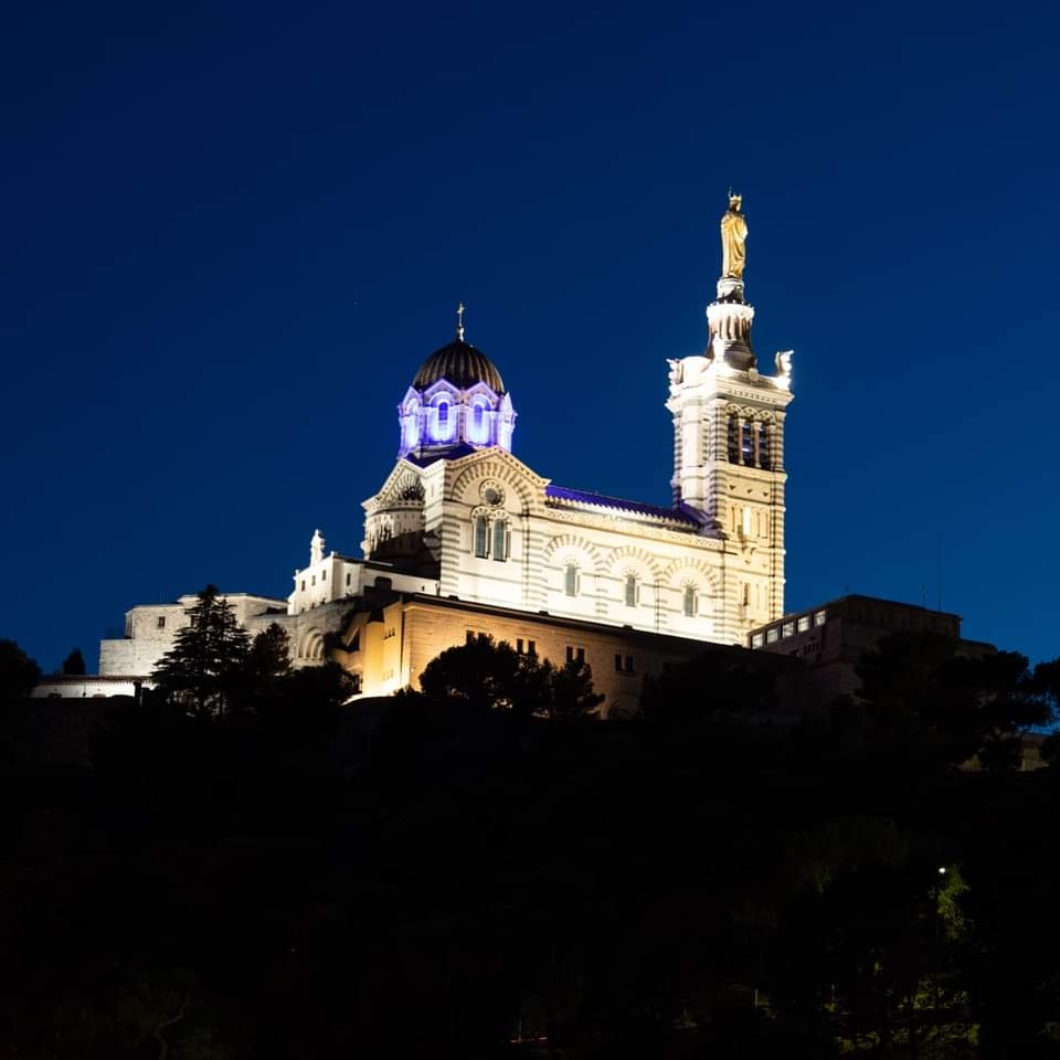 Notre-Dame de la Garde...💙🙏 #Marseille