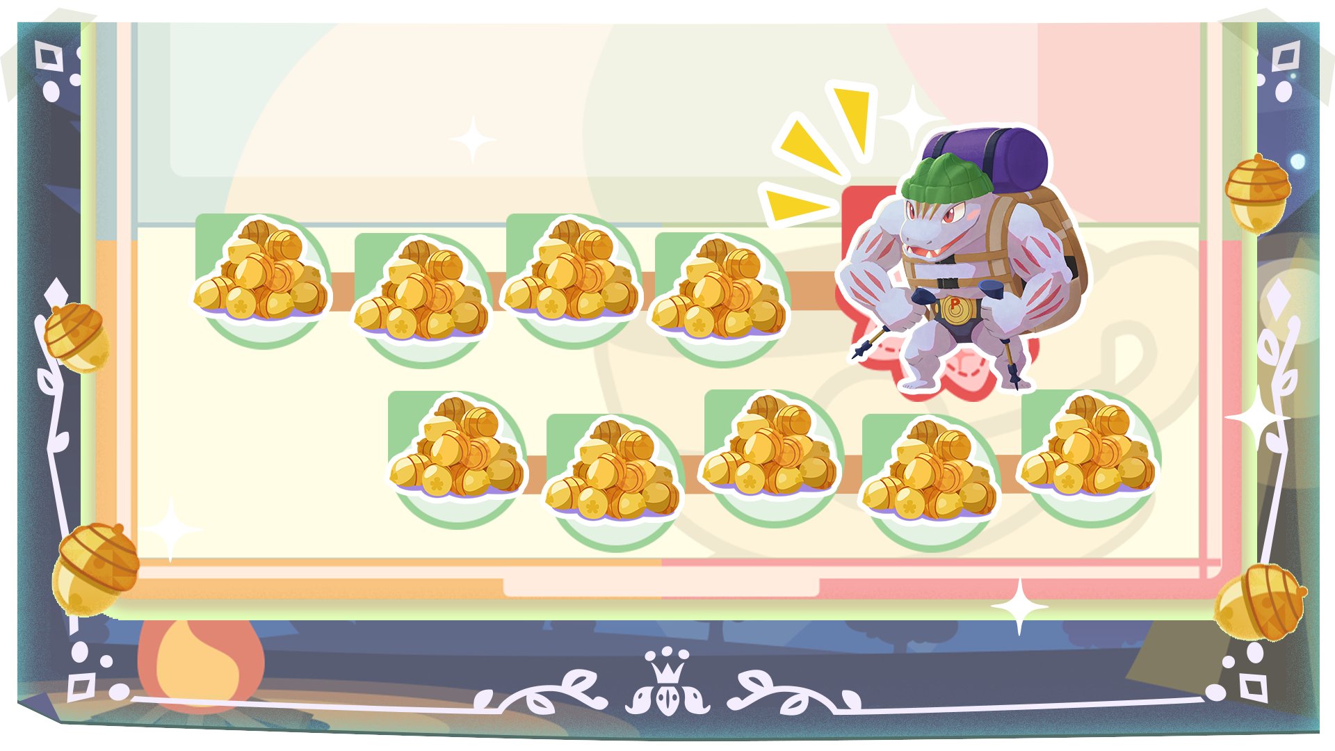 ポケまぜ 公式 ようこそ ポケモンカフェ まぜまぜパズル まだまだ続く スペシャルスタンプ第二弾がスタート 9月1日までの間で最大10日間 ログインするたびに豪華報酬をプレゼント 5日目にもらえる ゴーリキー のきせかえ やまのぼり