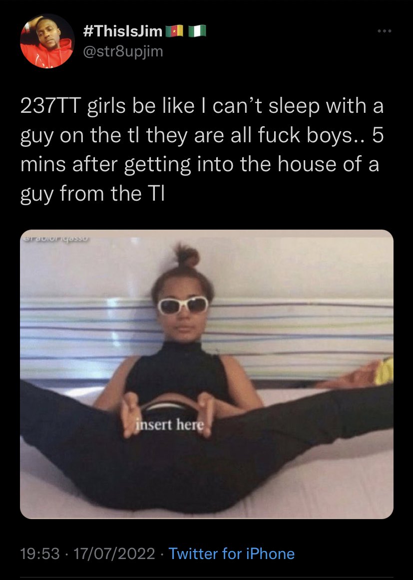 undiluted237's tweet photo. 1) 
There are a few tweeps on the TL who are attributed to the #CheapGang #CG. Top on that list is my beloved brother #Str8upjim. You wanna know why? 
Hear him speaking facts about some TT ladies &amp; also how he appreciates those who recognises his worth. 

#DadyUndiluted #237Recap https://t.co/cZkw5CgzAM