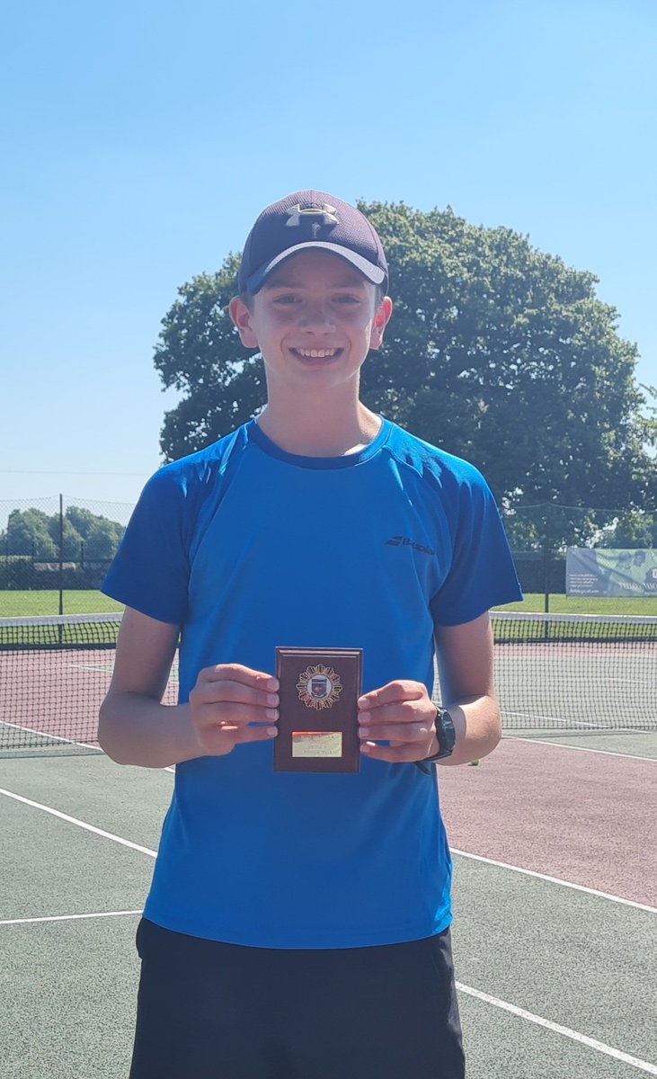 Well done to Zach for winning G4 U14 at Port Sunlight today!
<a href="/BoltonTeam/">Bolton Arena Tennis Academy</a> 
<a href="/MHRacquetsClub/">Markland Hill Racquets Club</a> 
<a href="/LadybridgePe/">Ladybridge PE</a>