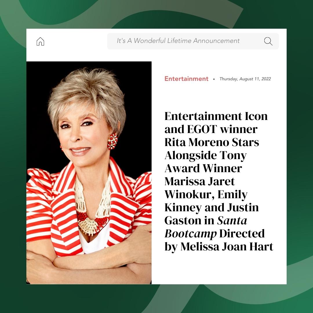 "The idea that I’m actually going to participate in this wonderful Lifetime Christmas movie, Santa Bootcamp, just tickles me to no end" 

Coming this holiday season! 

@LifetimeTV <a href="/lifetimetv/">Lifetime</a>pr 
#SantaBootcamp  #ItsAWonderfulLifetime 

tvinsider.com/1055922/lifeti…