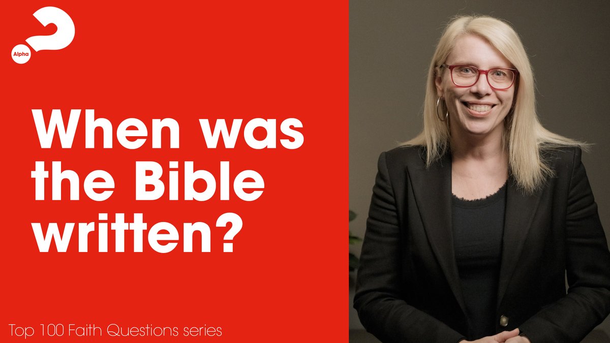tryalphaaus's tweet image. Our friend Ally Cawthorn fills in the details of when and why the Bible was written. 

youtu.be/E_12EH81ehI