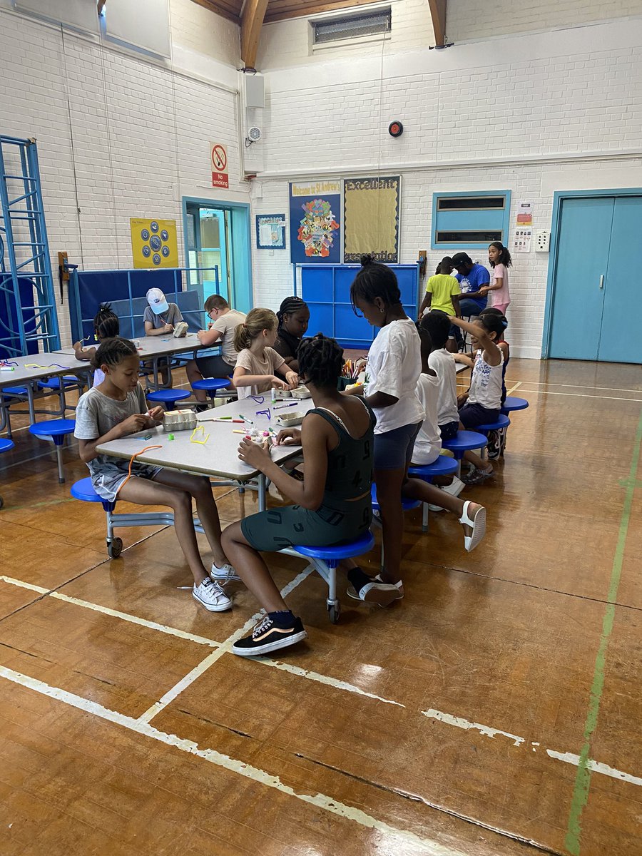 Today I got to make a trinket box with the young people from <a href="/YPMCharity/">Young People Matter</a> - although I will confess mine didn’t come out as well as the rest 🤪🤪. Great to spend time with the fab staff and young people as part of the Lambeth Summer of Food &amp; Fun 🙌🏾🙌🏾