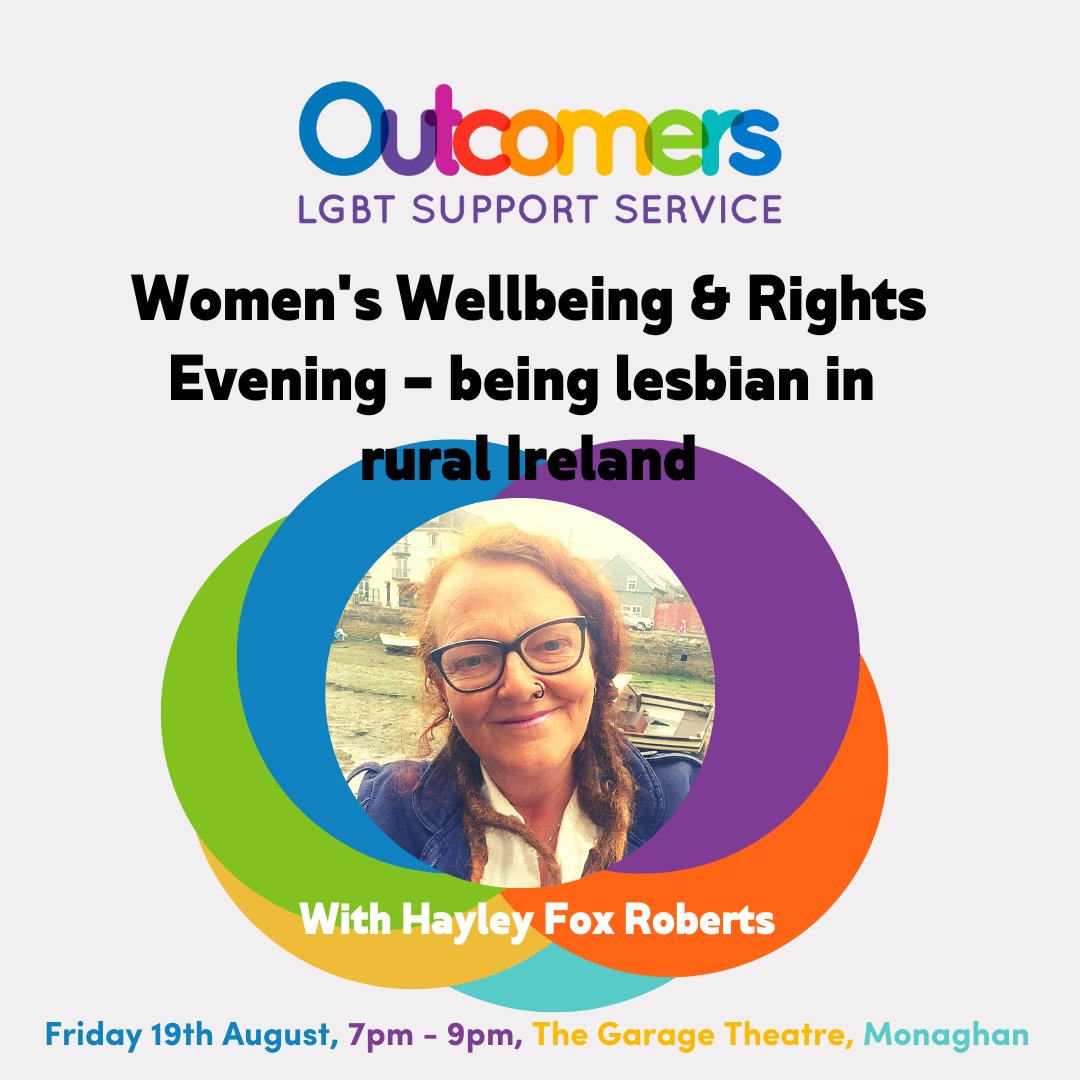 Hayley Fox-Roberts is a community development worker and LGBT+ activist with a long track record of working towards LGBT+ inclusion, with a focus on rural and marginalised LGBT+ communities. 
​
eventbrite.ie/e/398864643887

#women #wellbeing #womensrights #lesbian