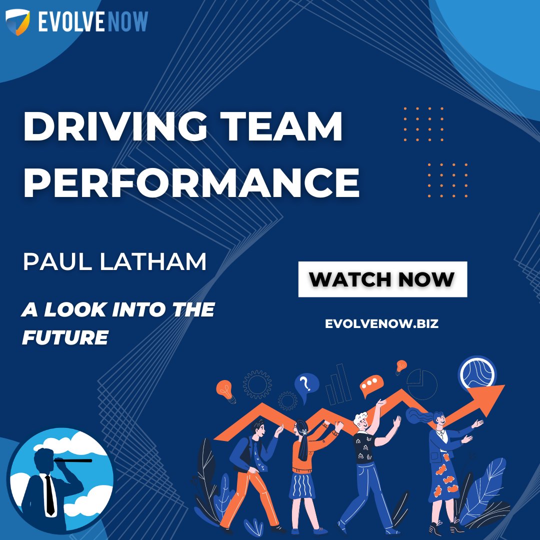 A challenge for every firm, no matter the size, is getting the team to work on the same page.  Join <a href="/PaulLatham58/">Paul Latham</a>  as he takes us through Driving Team Performance, on a Look Into the Future! 🔭 WATCH NOW: bit.ly/3Pb6Kru

#EvolveNow #LIFT #MostRelevantAdvsior #Teamwork
