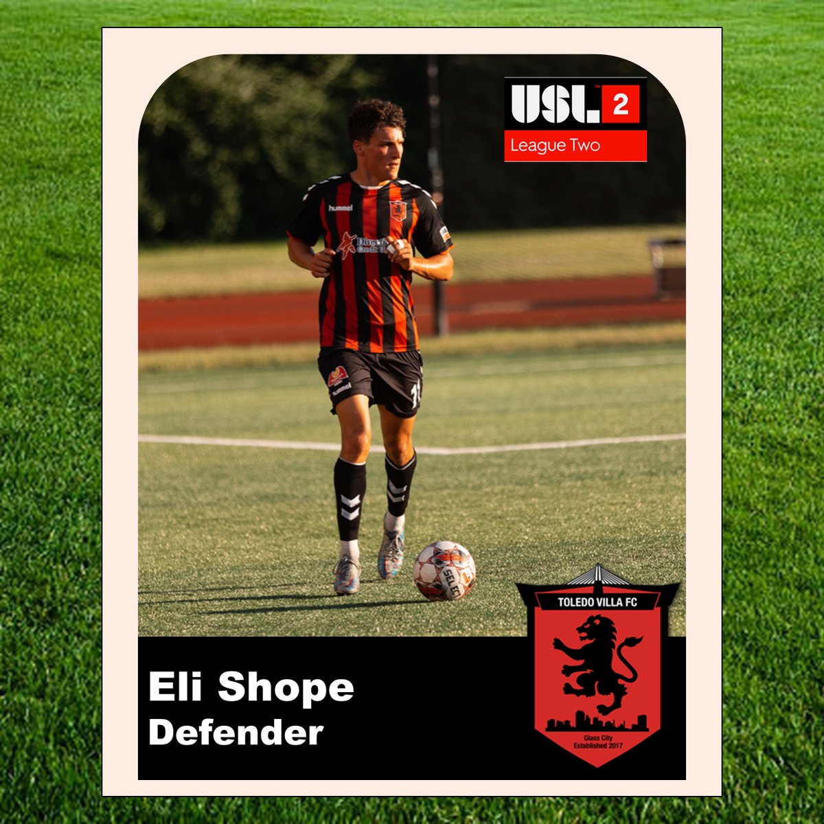 toledovillafc's tweet photo. We are highlighting our defenders from 2022, and they provided a great backbone for the team. Special shout-out to Eli Shope for raking up a team high 1144 minutes with us this summer! He and Joey Akpunonu will be headed back to @BGSUmenssoccer this fall. 🧵(1/3) https://t.co/hdZCuGAPys