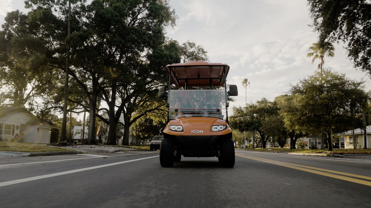 _IconEV's tweet photo. When the weekend calls, answer it. 🔋 🔌 🧡

Where will your ICON EV take you?

#gogreen #lowspeedvehicles #iconev #iconelectricvehicles #beanICON https://t.co/FpG7eX2C1X