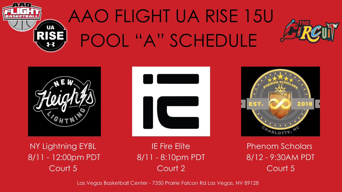 Our 2025 <a href="/FlightAAO/">AAO Flight - PRO16</a> group looking to finish off the 2022 season strong at <a href="/TheCircuit/">The Circuit</a> in Las Vegas! Games can be streamed on <a href="/BallerTV/">BallerTV</a> #FlyWithUs

<a href="/GradyMajors/">Grady Majors</a> <a href="/ARHoopScoop/">Kevin McPherson</a> <a href="/big73miller/">Kevin Miller</a> <a href="/AlecKinsky/">Alec Kinsky</a>