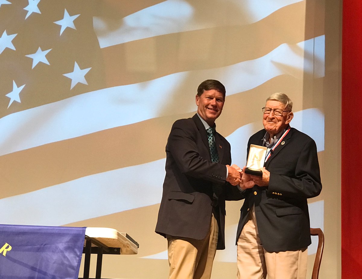 Earlier this week, I had the privilege of presenting Reynolds Tomter of Pigeon Falls with a Congressional Gold Medal. We are eternally grateful for his service and sacrifice as a World War II Merchant Mariner, and I was humbled to be able to honor him with this medal.