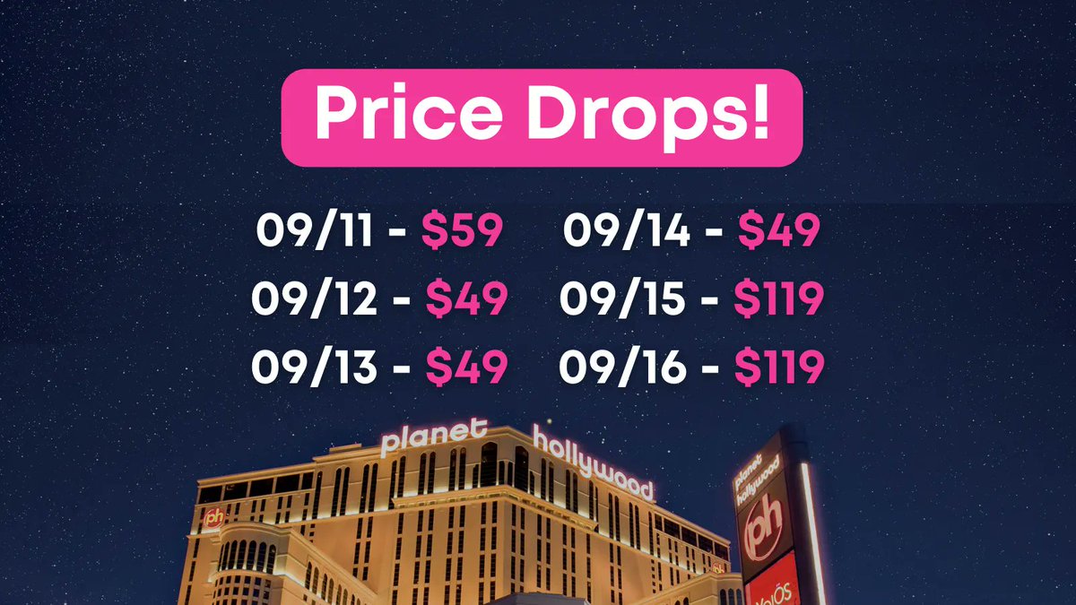 ALC_US's tweet photo. WHAT A DEAL! Prices to book your stay at Planet Hollywood in Las Vegas for the #ALCSummit have DROPPED! Book now and register for the Annual Summit while this deal lasts: https://t.co/v0TC22tQKl https://t.co/uKpk3LGIO9