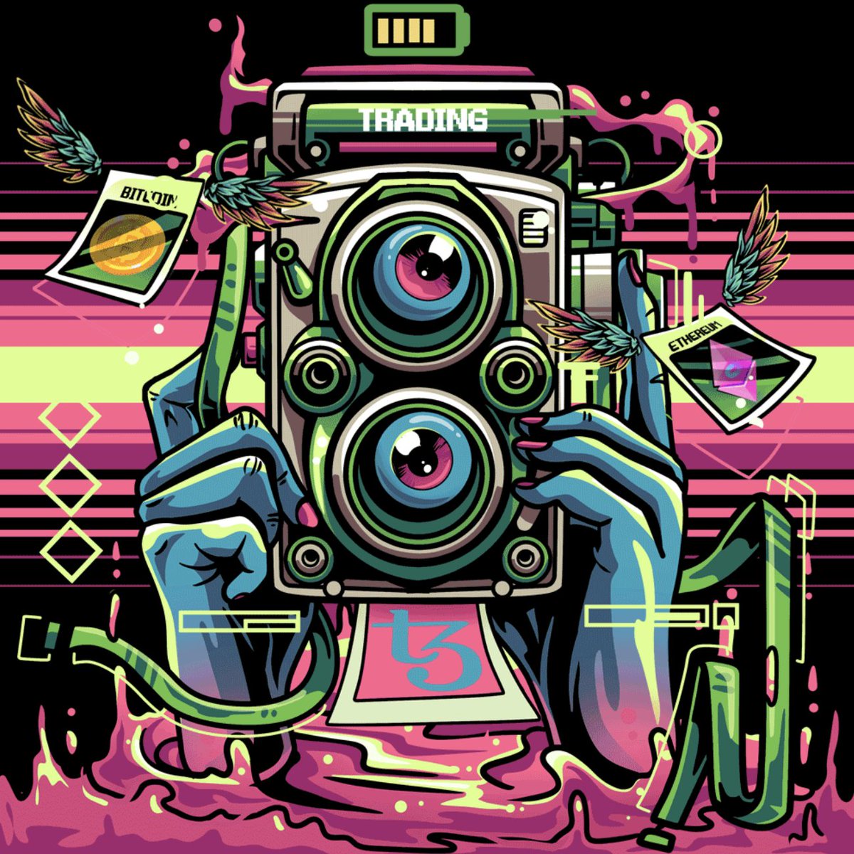 One more edition of "K Y U B I", "A P R I L M O P" &amp; "Camera" by <a href="/ruangsunyiart/">ruang sunyi</a> added to the Metaverse Magazine collection 👇