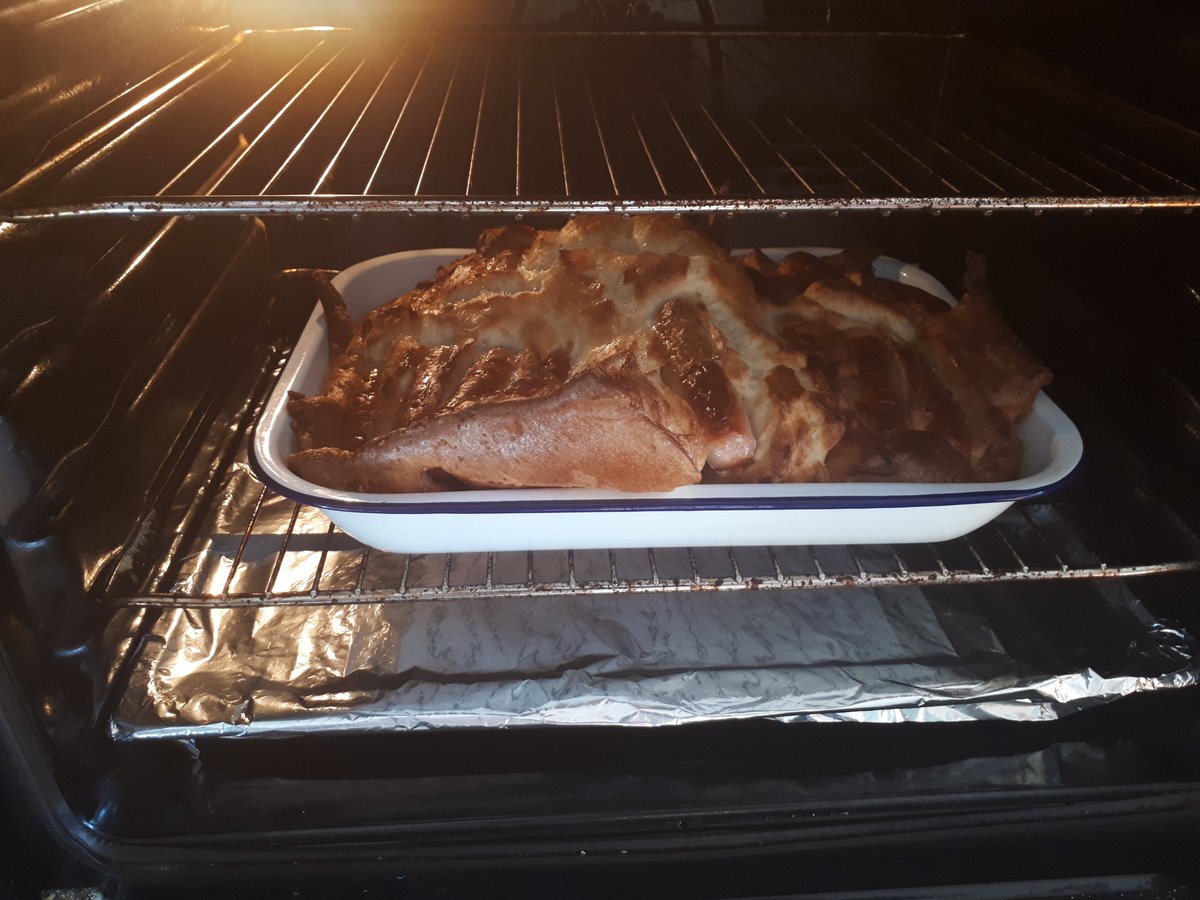 Toad in the Hole for supper....😋