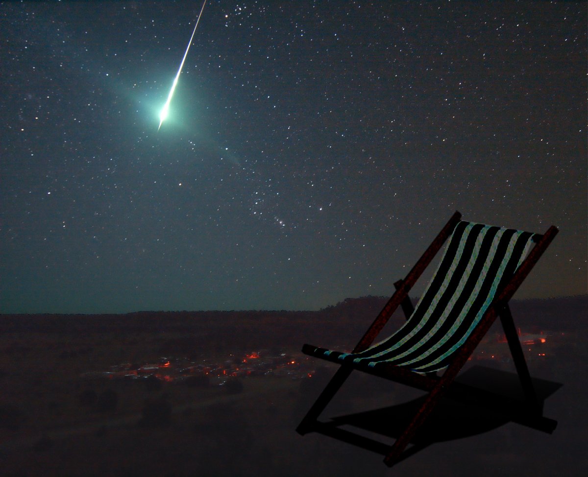 VirtualAstro's tweet photo. How to watch this weekends #PerseidMeteorShower https://t.co/ZVH0BO3jHz
Start looking tonight from dusk to dawn over the next couple of nights. 
You should see some bright ones even with the light of the Moon.

(Please RT)

#Perseids 
#meteorwatch https://t.co/MYpDlzJwEO