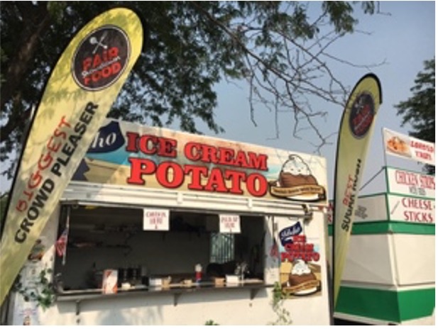 In 1977 the Ice Cream Potato was invented by Chef Lou Aaron, and it was served across the country. The treat was served throughout Colorado, Georgia, Texas, California. About 13 years later the Ice Cream Potato landed here in Idaho! #ThrowbackThursday