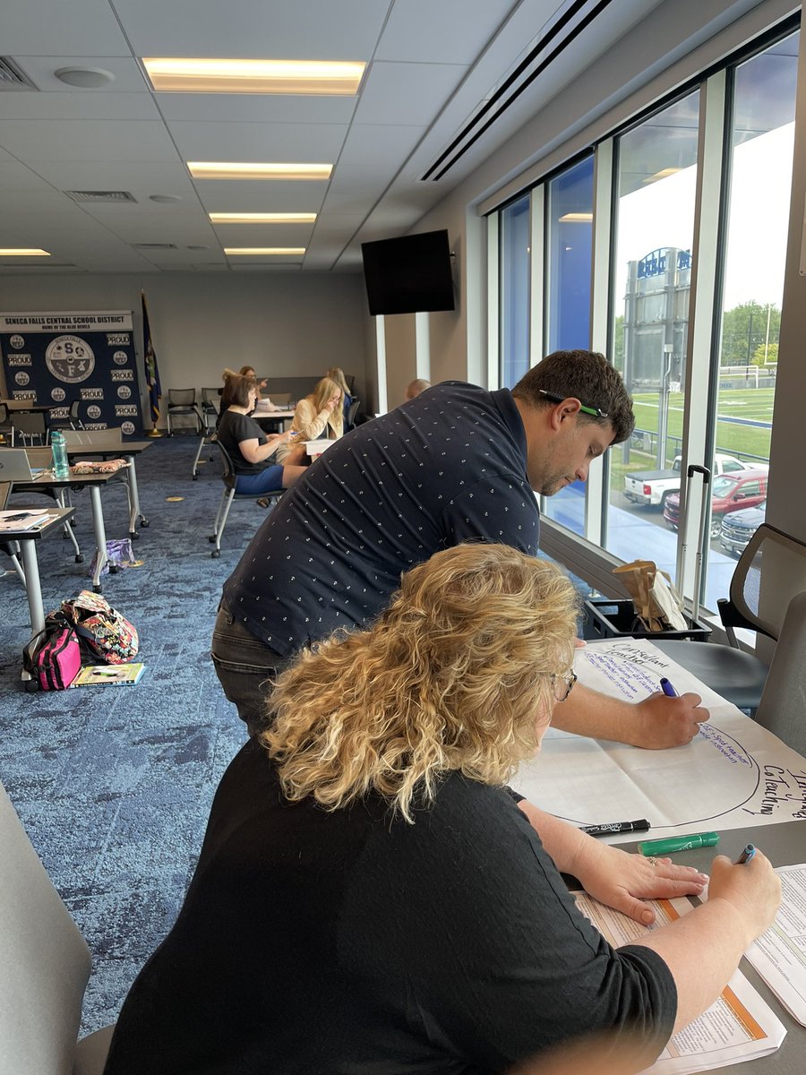 BlambleKD's tweet photo. Setting the foundation is key to a great team teaching partnership. Thank you to our teachers, K-5 principals and facilitator, @stephburns410 for a productive day. #SFCSDproud. https://t.co/i47kvSRWNO