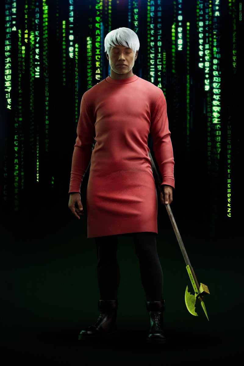PsychoCrypto88's tweet photo. @matrix_avatars My golden axe redpill avatar #12830 https://t.co/K7pmyMZdUB