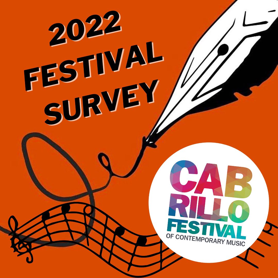 As we evaluate our return to live performances, and build plans for future seasons, your input has never been more important. Take a brief survey about your 2022 Cabrillo Festival experience and let your voice be heard!

lp.constantcontactpages.com/sv/buT799c/202…