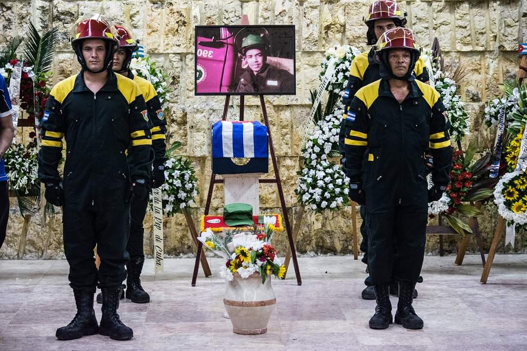 Elier Correa Aguilar. Bombero. #FuerzaMatanzas #FuerzaCuba 🇨🇺