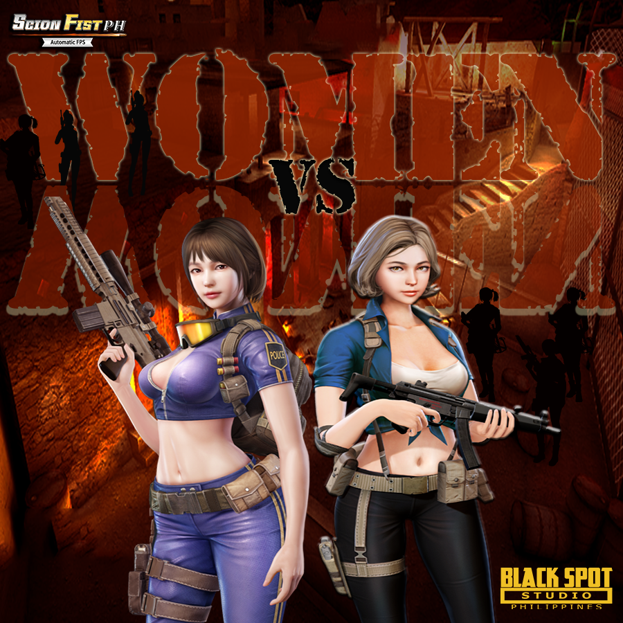 ScionFist_PH's tweet photo. Gather the girls now and get ready for a battle! It's gonna be a good fight between women of Scion Fist.

#ScionFistPH #FPS #ShootingGame #Action #thrill #BlackSpotStudioPH #GunsAndWeapons #Games #OnlineGames #Android #IOS #VideoGaming https://t.co/RSsSbClgJh