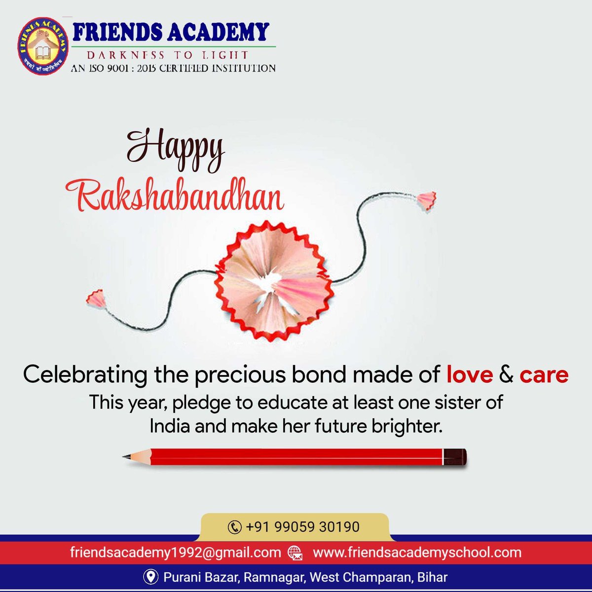 FARamnagar's tweet photo. Happy Raksha Bandhan to all.. https://t.co/X05E4DgxYF