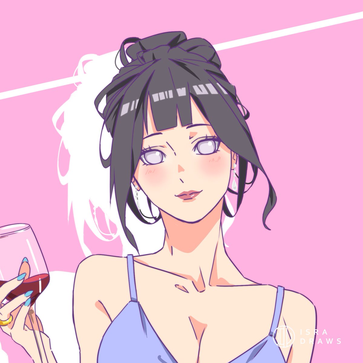 Formal Hinata!🍷

Commission for: @ passamani.art(instagram)