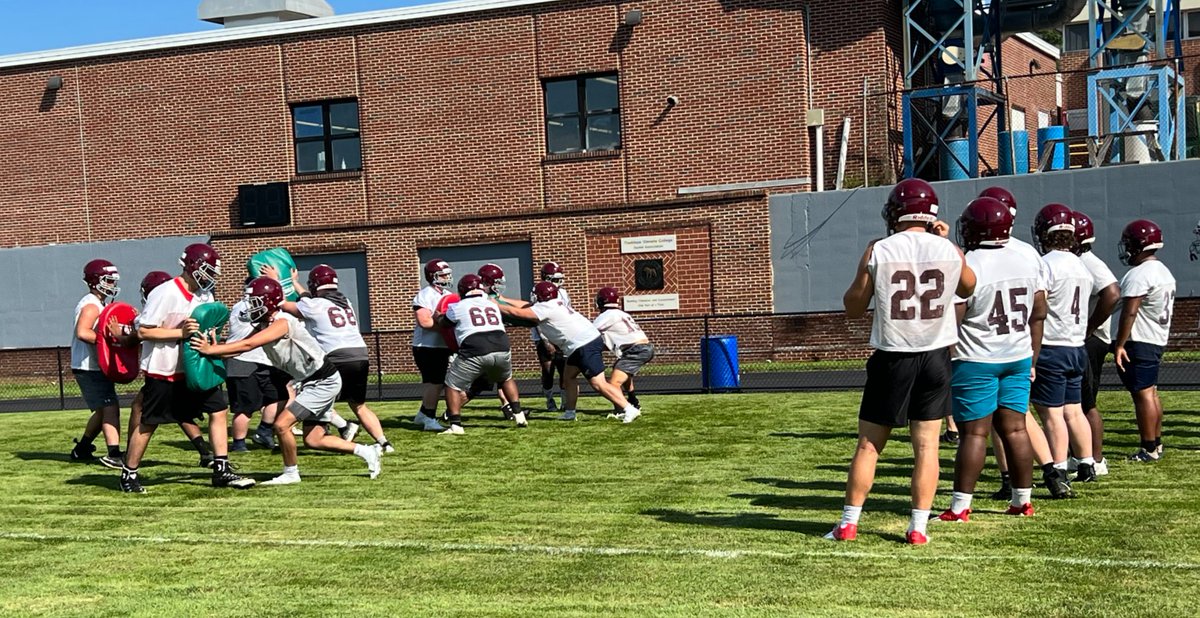 ThaddeusStevens's tweet photo. Bulldogs football is baaaaack! 🏈

Football camp started this week (📸 below) + the season officially kicks off later this month. Visit our website for the game schedule: https://t.co/yVozZmLgA0 

Check out our Instagram Stories for videos from camp today! 📱 https://t.co/mV2dhRQTfk