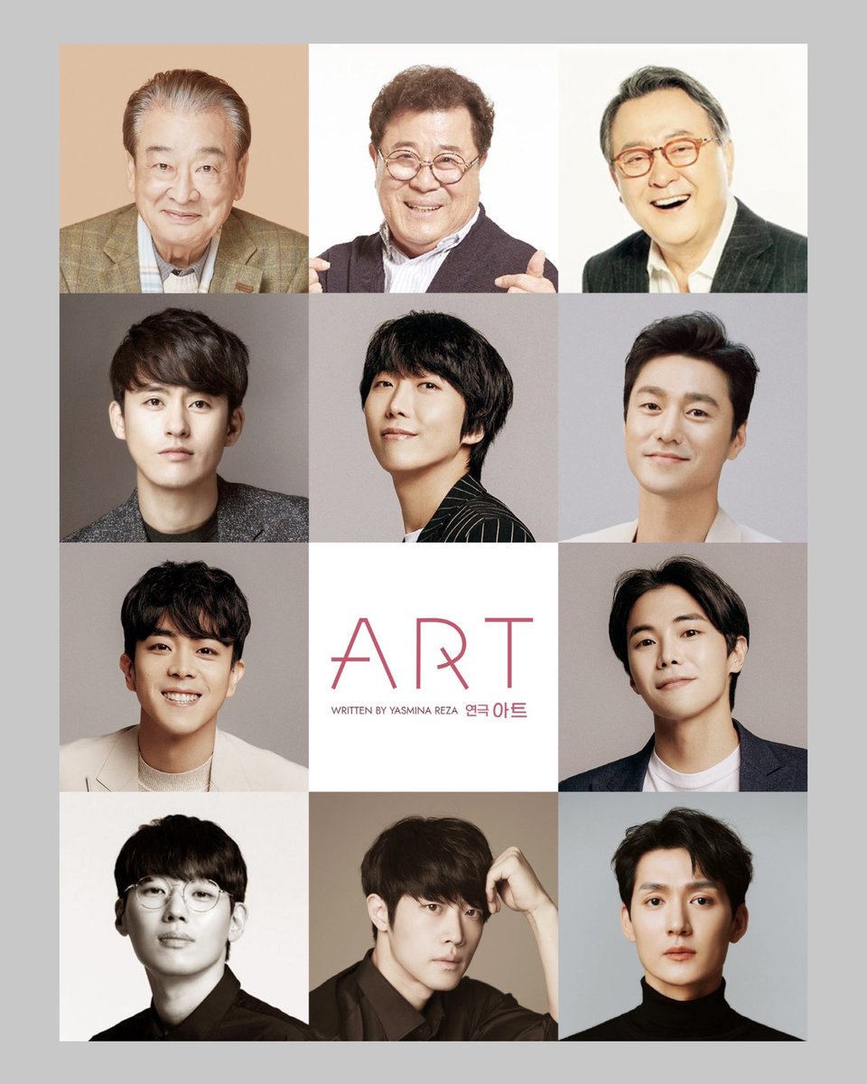 ninestory9's tweet photo. ❌ 𝗜𝗧’𝗦 𝗡𝗢𝗧 𝗙𝗔𝗞𝗘! ❌

2022 연극 #아트(ART)🪧
🧍🏻‍♂️추가 캐스트 공개! 👬
이로써 완벽한 캐스팅!!
마크役 김재범 배우 합류!

마크 l 이순재, 김재범, 조풍래, 박은석
세르주 l 노주현, 최재웅, 최영준, 김도빈
이반 l 백일섭, 박영수, 박정복

𝟮𝟬𝟮𝟮.𝟵.𝟭𝟳-𝟭𝟮.𝟭𝟭@예스24스테이지1관 https://t.co/FnPQ3whL15