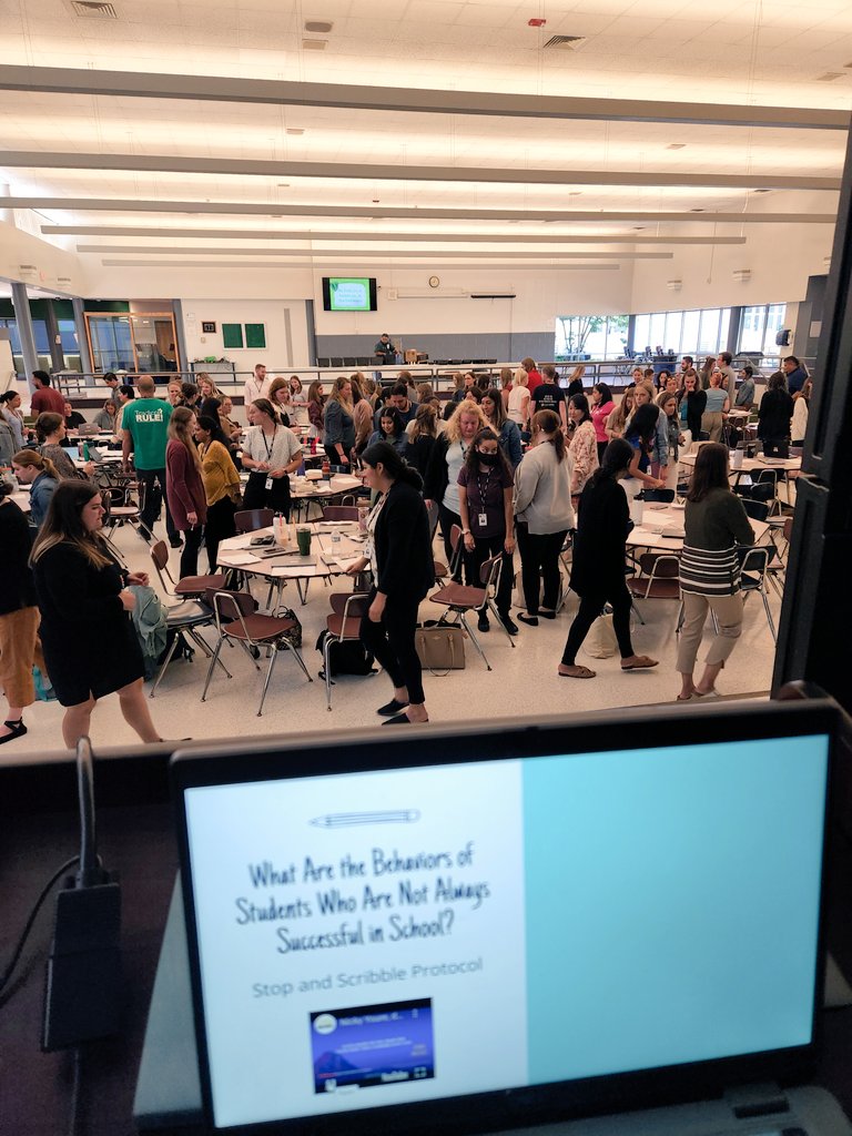 abcface3's tweet photo. Spending time with new staff at NTO learning about Culturally and Linguistically Responsive Teaching. So fun to see everyone take part in the Give One Get One and Stop and Scribble protocols. #proudtobe15 #movementintheclassroom #morethanever @D15Schools https://t.co/UXd8wFw0bl