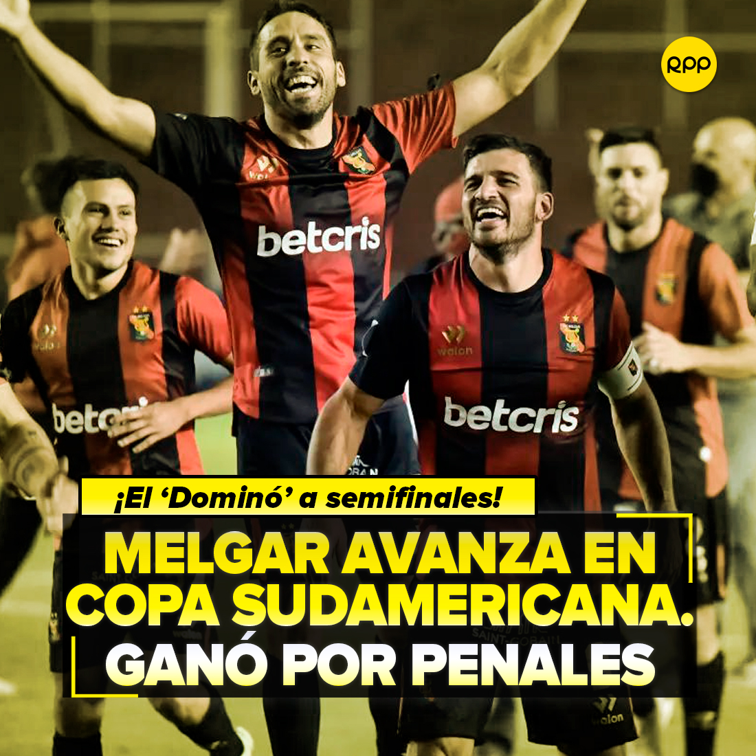 RPPNoticias's tweet photo. 🇵🇪💥 ¡A SEMIFINALES! En ronda de penales, con TRES tapadones de Cáceda, Melgar clasificó a las semifinales de la Copa Sudamericana. ¡Grítalo Perú! 🔴 https://t.co/QSXh5vaaCy