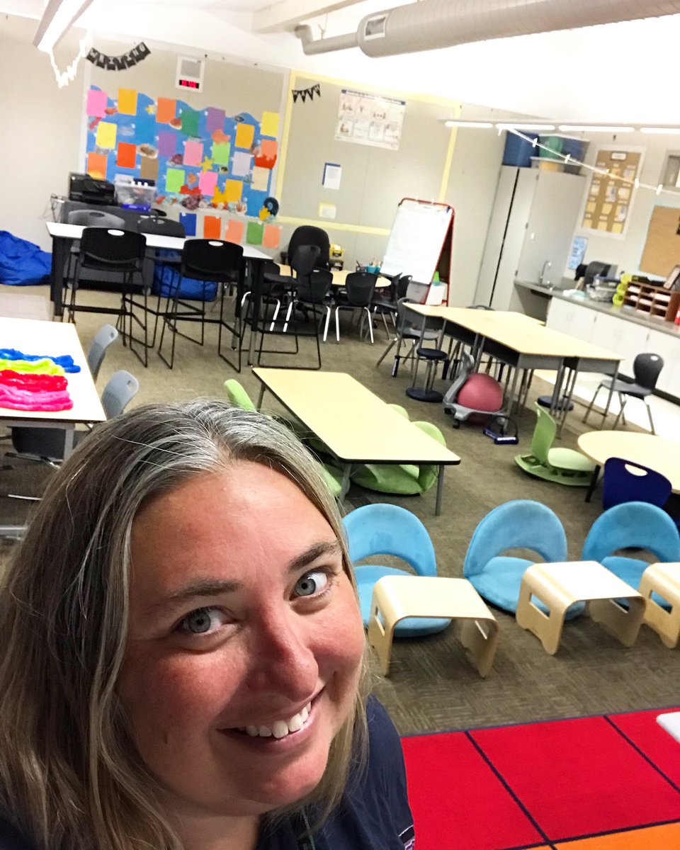 My 18th year of teaching has begun…let’s do this 2022/2023 @mission_rusd 😃😃😃 #flexibleseating #3rdgraderocks #thisisrusd