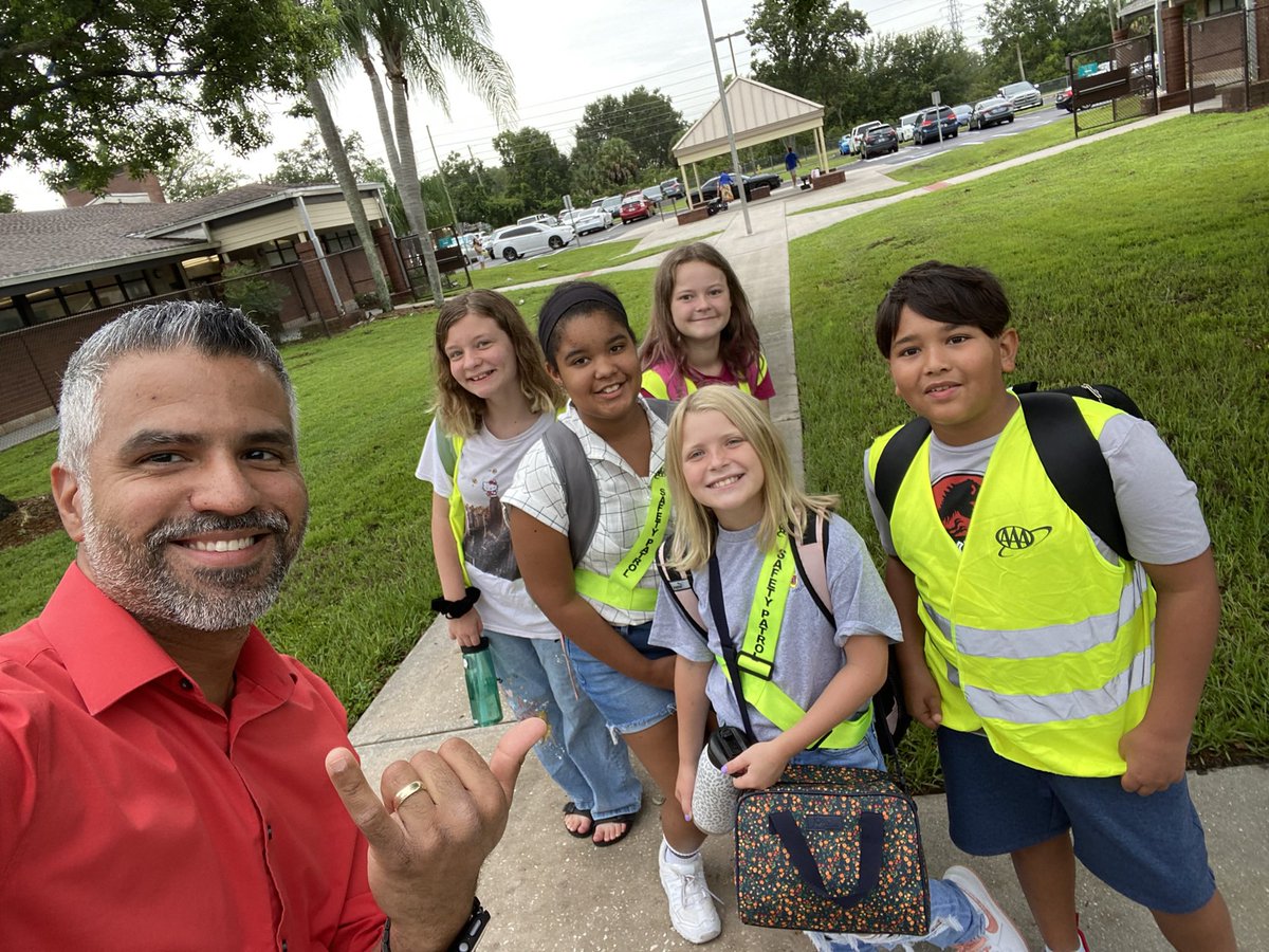 So glad to have our Shark Patrol back in action for 22-23! <a href="/SSES_Sharks/">SSES - Seven Springs Elementary</a> <a href="/pascoschools/">Pasco County Schools</a> #allfor1 #inspiringlifelonglearners