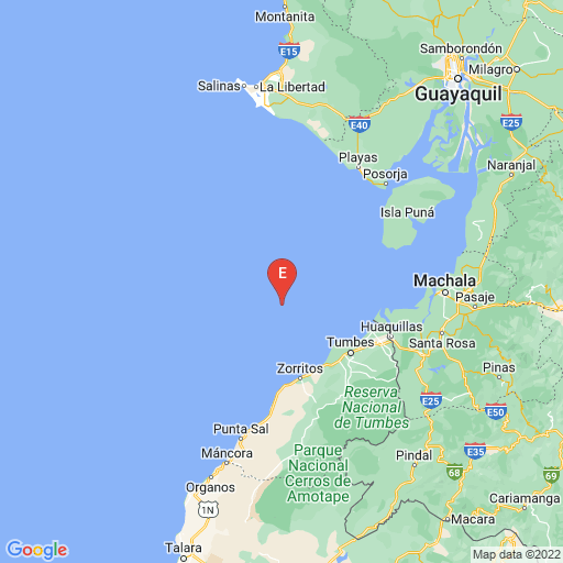 #SISMO ID: igepn2022prlv Revisado 2022-08-11 19:19:43 TL Magnitud:4.7 Profundidad: 7.90 km, a 44.78 km de Tumbes, Tumbes,Latitud: -3.3190 Longitud:-80.7689 Sintió este sismo? Repórtelo! en bit.ly/3dq4dfU