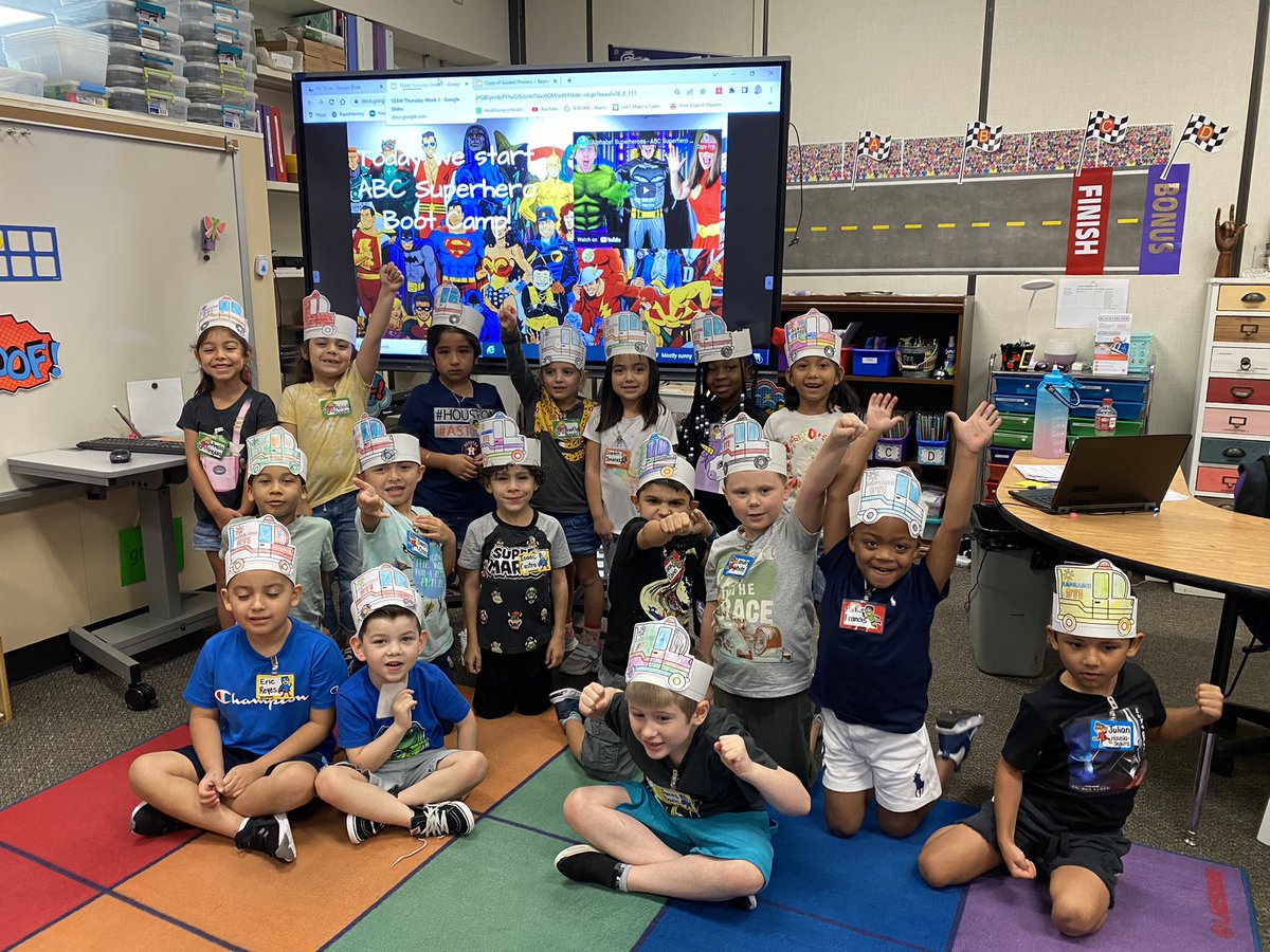 ABC superhero Bootcamp is now in session!!! <a href="/HumbleISD_OE/">Oaks Elementary</a>