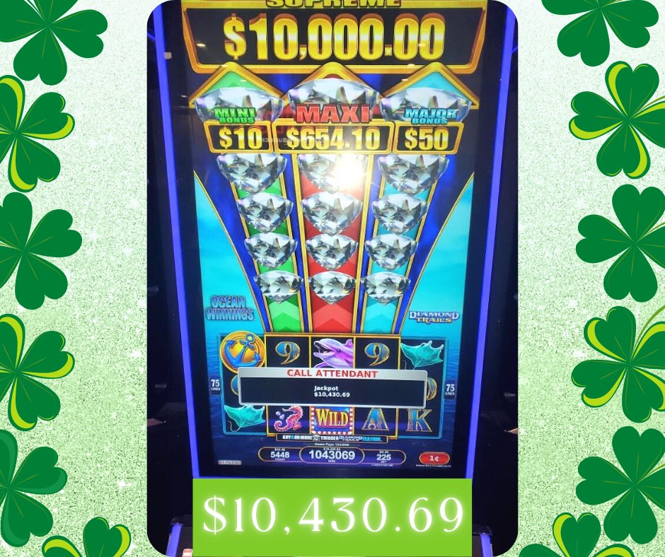 We&#39;ve got jackpot hits on our mind! &#127808;&#127881; Congratulations to this lucky winner on their big-time win!!! 

  

*Must be 21. Gambling Problem? Call 1-800-522-4700*